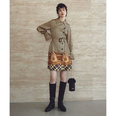 LOULOU WILLOUGHBY】エンブレムチェック