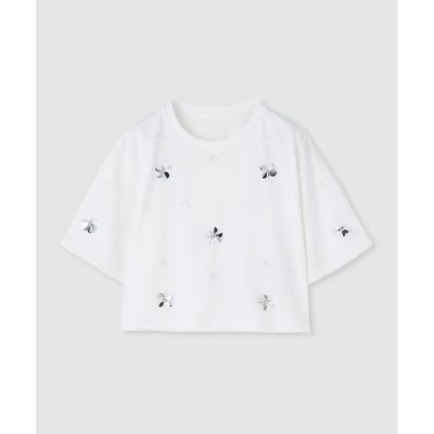 LOULOU WILLOUGHBY】スパンコールTシャツ