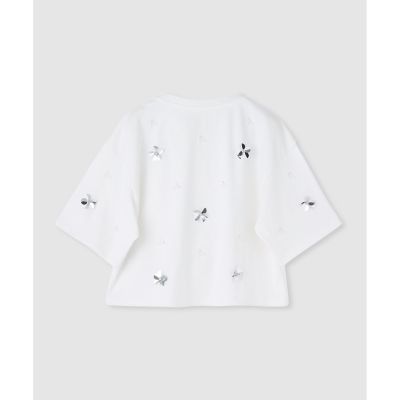 LOULOU WILLOUGHBY】スパンコールTシャツ