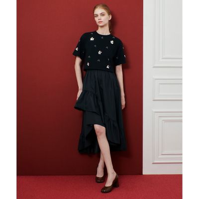 LOULOU WILLOUGHBY】スパンコールTシャツ