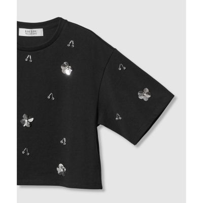 LOULOU WILLOUGHBY】スパンコールTシャツ