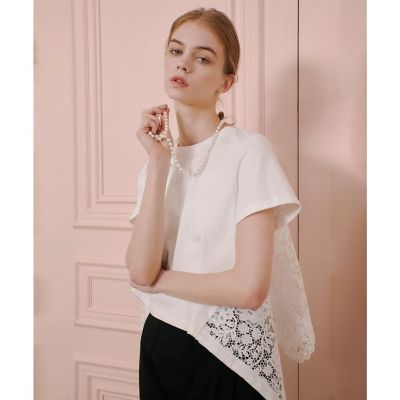 ＜allureville (Women)＞◇　【ＬＯＵＬＯＵ　ＷＩＬＬＯＵＧＨＢＹ】レースドッキングプルオーバー