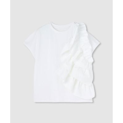 【ＬＯＵＬＯＵ　ＷＩＬＬＯＵＧＨＢＹ】ギャザーレイヤーＴシャツ