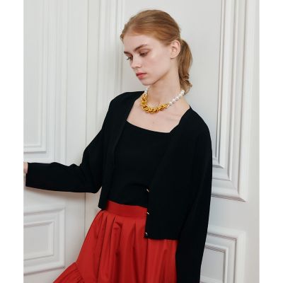 allureville (Women)/アルアバイル【LOULOU WILLOUGHBY】アメスリアンサンブル 95ブラック トップス【三越伊勢丹/公式】