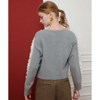 LOULOU WILLOUGHBY】ショルダーレースボタンプル