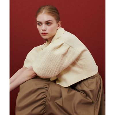 美品　24AW ルルウィルビー　ビスチェボレロニット　2 M LOULOU WILLOUGHBY】ビスチェボレロニット