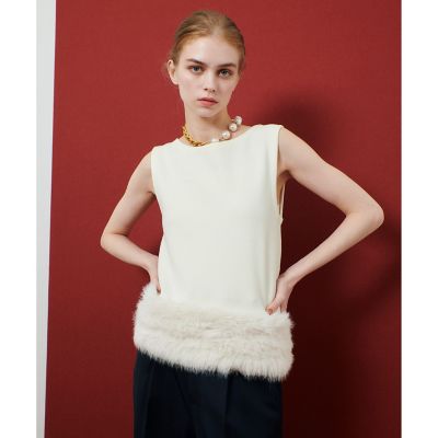 LOULOU WILLOUGHBY】ヘムファープルオーバー