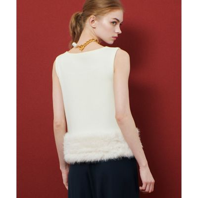 未使用　LOULOU WILLOUGHBY 　ペプラムプルオーバー　アルアバイル LOULOU WILLOUGHBY】ペプラムニットプルオーバー|allureville