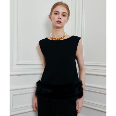 LOULOU WILLOUGHBY】ヘムファープルオーバー