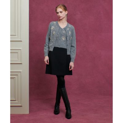 【LOULOU WILLOUGHBY】ビーズフラワーカーディガン LOULOU WILLOUGHBY】ビーズフラワーカーディガン|allureville OFFICIAL