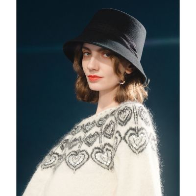 ＜allureville (Women)＞【ＬＯＵＬＯＵ　ＷＩＬＬＯＵＧＨＢＹ】ハートＪＱニットブルゾン