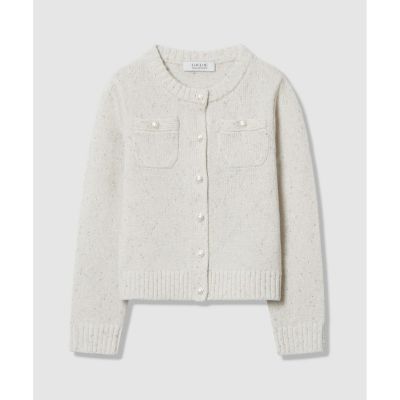 ルルウィルビー 25AW GRAINY ラメカーディガン ニット 2 LOULOU WILLOUGHBY（ルルウィルビー） カーディガン 「LOULOU