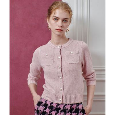 ルルウィルビー 25AW GRAINY ラメカーディガン ニット 2 LOULOU WILLOUGHBY（ルルウィルビー） カーディガン 「LOULOU
