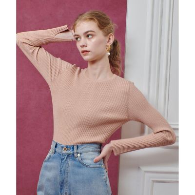 LOULOU WILLOUGHBY】LAME RIBプルオーバー