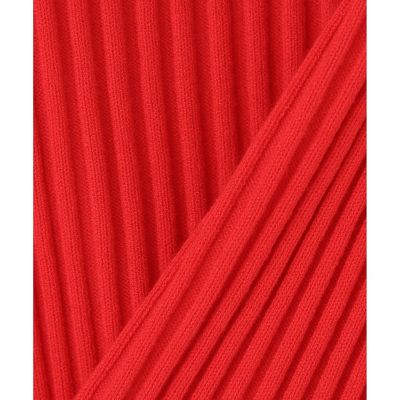 ◇　【ＬＯＵＬＯＵ　ＷＩＬＬＯＵＧＨＢＹ】バイカラーキーネック５分袖カーディガン
