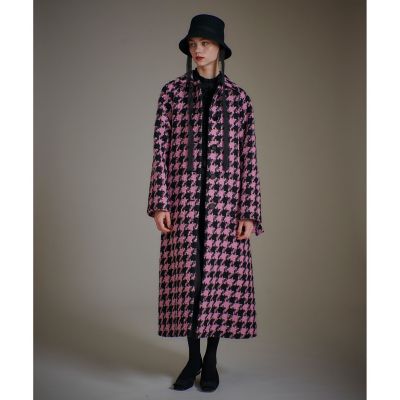 LOULOU WILLOUGHBY】ロービング千鳥ロングコート