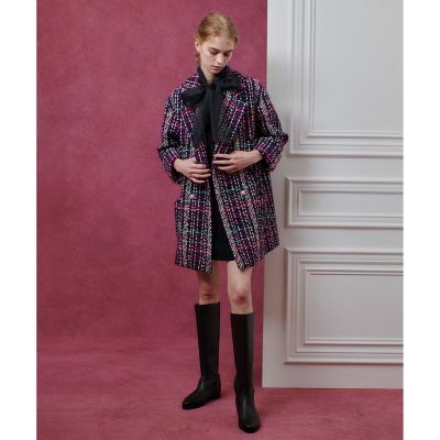 LOULOU WILLOUGHBY】CLARENSONツイード
