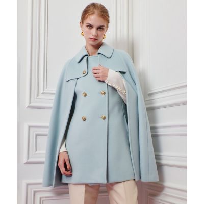 ＜allureville (Women)＞【ＬＯＵＬＯＵ　ＷＩＬＬＯＵＧＨＢＹ】シャルムビーバーケープコート