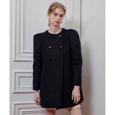 ＜allureville (Women)＞【ＬＯＵＬＯＵ　ＷＩＬＬＯＵＧＨＢＹ】シャルムビーバーパワショルコート