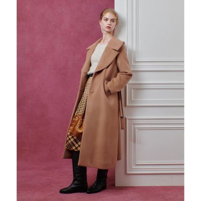 LOULOU WILLOUGHBY 赤 ショートビーバーコート LOULOU WILLOUGHBY】ショートビーバーテーラー