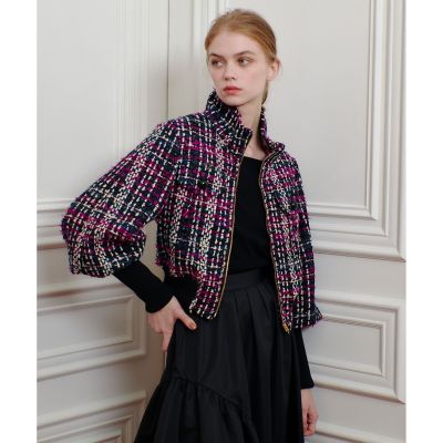 LOULOU WILLOUGHBY】CLARENSONツイード