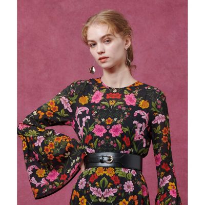 ＜allureville (Women)＞【ＬＯＵＬＯＵ　ＷＩＬＬＯＵＧＨＢＹ】ワイドベルト