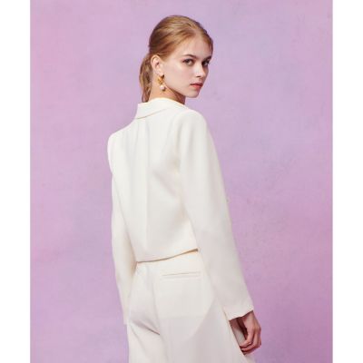 non　アルアバイル LOULOU WILLOUGHBY LOULOU WILLOUGHBY】マットオックスダブルジャケット|allureville