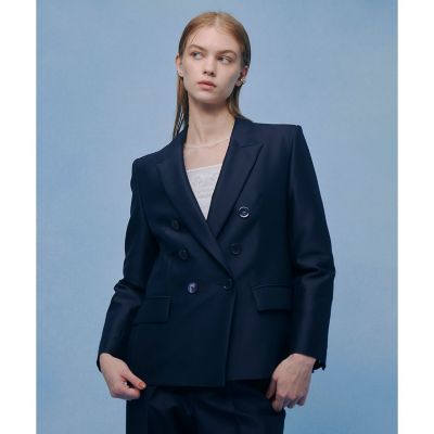 マットクロスダブルジャケット | allureville (Women)/アルアバイル