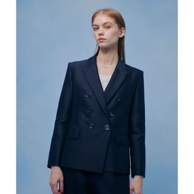 LOULOU WILLOUGHBY】シルクウールツイルダブル