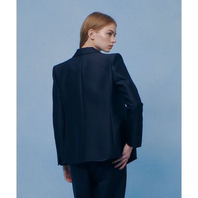 LOULOU WILLOUGHBY】シルクウールツイルダブル