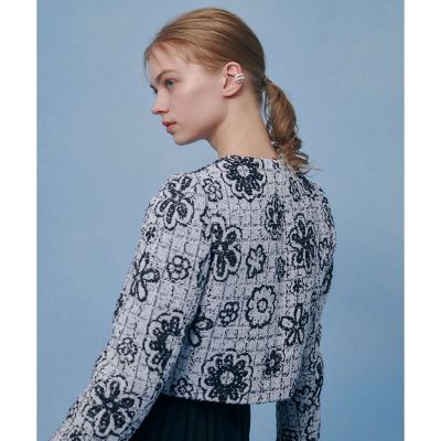 LOULOU WILLOUGHBY】MALHIA ツイードクルー