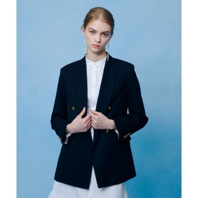 ＜allureville (Women)＞【ＬＯＵＬＯＵ　ＷＩＬＬＯＵＧＨＢＹ】ポリドビーダブルジャケット