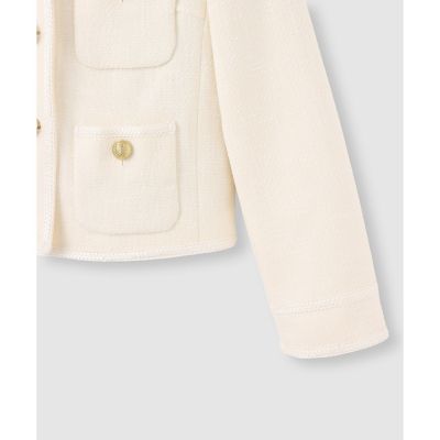 LOULOU WILLOUGHBY】ツイードツイルクルージャケット