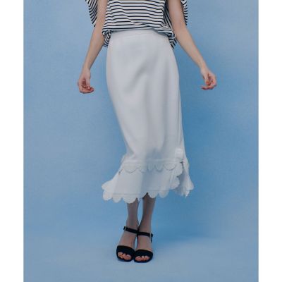 ＜allureville (Women)＞【ＬＯＵＬＯＵ　ＷＩＬＬＯＵＧＨＢＹ】パンチングスカラスカート