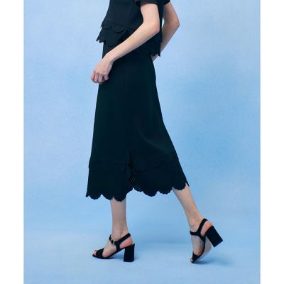 LOULOU WILLOUGHBY】パンチングスカラスカート