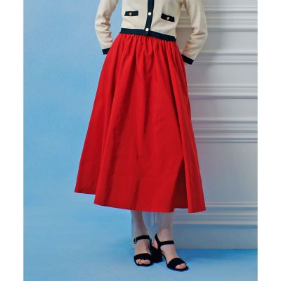 レッド系 レディースのロングスカート・マキシスカート | 三越伊勢丹