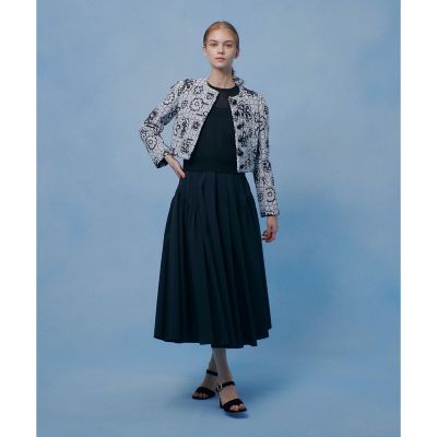 LOULOU WILLOUGHBY】キリカエタックタフタスカート