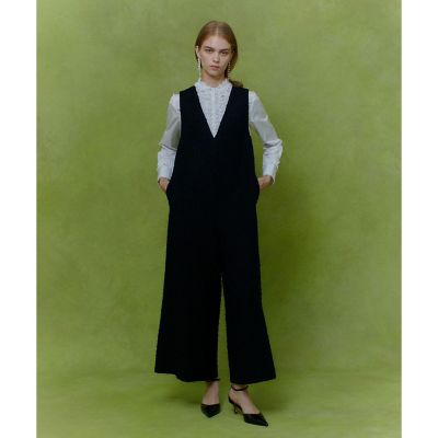 【LOULOU WILLOUGHBY】ファンシーツイードオールインワン　Sサイズ LOULOU WILLOUGHBY】ファンシーツイード