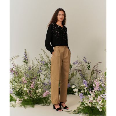 ＜allureville (Women)＞【ＬＯＵＬＯＵ　ＷＩＬＬＯＵＧＨＢＹ】タックチノパンツ