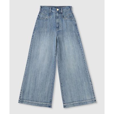 ◇【LOULOU WILLOUGHBY】デニムバギーパンツ