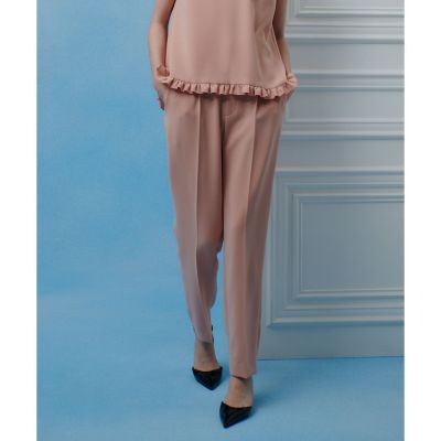 ＜allureville (Women)＞【ＬＯＵＬＯＵ　ＷＩＬＬＯＵＧＨＢＹ】ハイバックテーパードパンツ