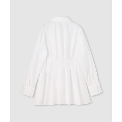 LOULOU WILLOUGHBY】タックシェイプシャツ