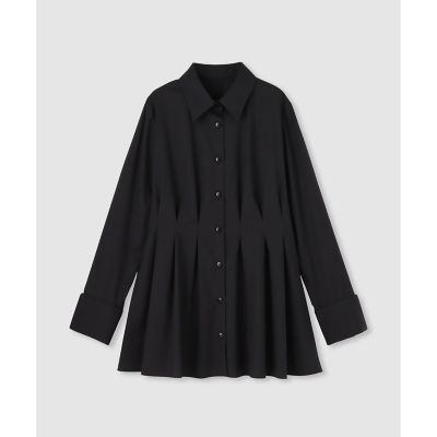 LOULOU WILLOUGHBY】タックシェイプシャツ