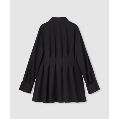 LOULOU WILLOUGHBY】タックシェイプシャツ