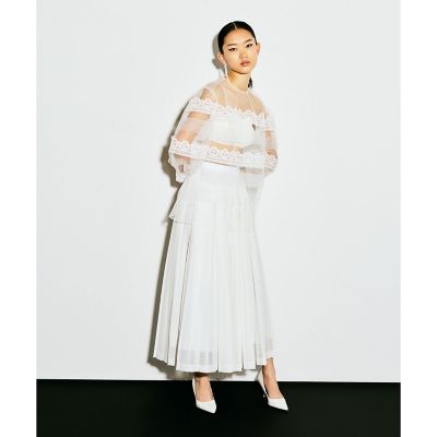LOULOU WILLOUGHBY】チュールレースブラウス 