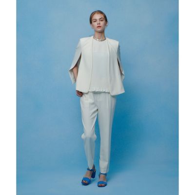 LOULOU WILLOUGHBY】パールネックレス付きフリル