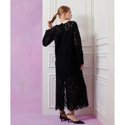 LOULOU WILLOUGHBY】パールネックレースワンピース