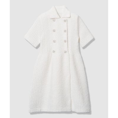LOULOU WILLOUGHBY】ニットツィードワンピース