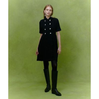 LOULOU WILLOUGHBYニットツィードワンピース2026spring LOULOU WILLOUGHBY】ニットツィードワンピース