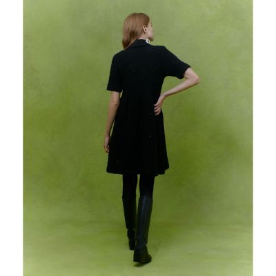 LOULOU WILLOUGHB ニットツィードワンピース LOULOU WILLOUGHBY（ルルウィルビー） ワンピース 「LOULOU WILLOUGHBY
